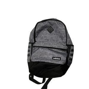 Adidas Classic Three Stripes Gray Black Backpack